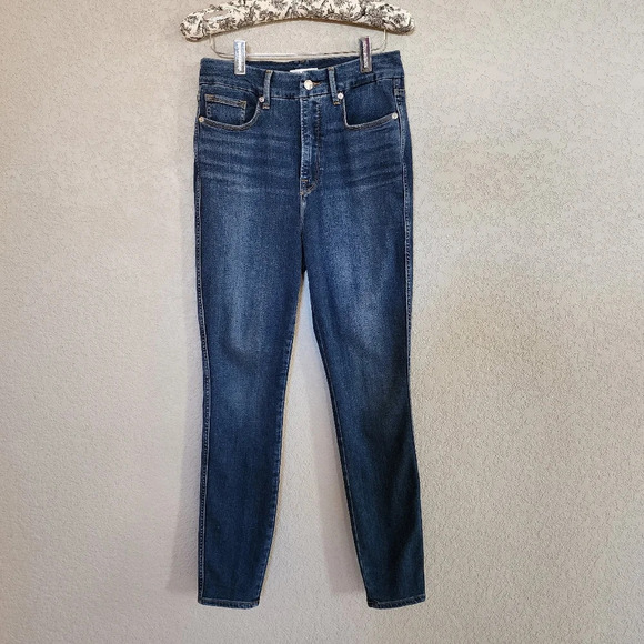 Good American Good curve High waisted Skinny jeans size 6/28 - Picture 1 of 6